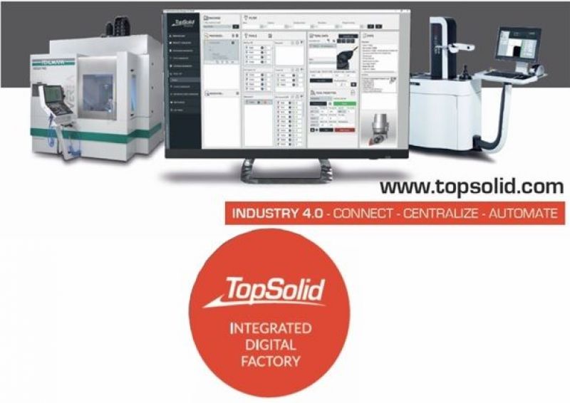 TopSolid integrated digital factory